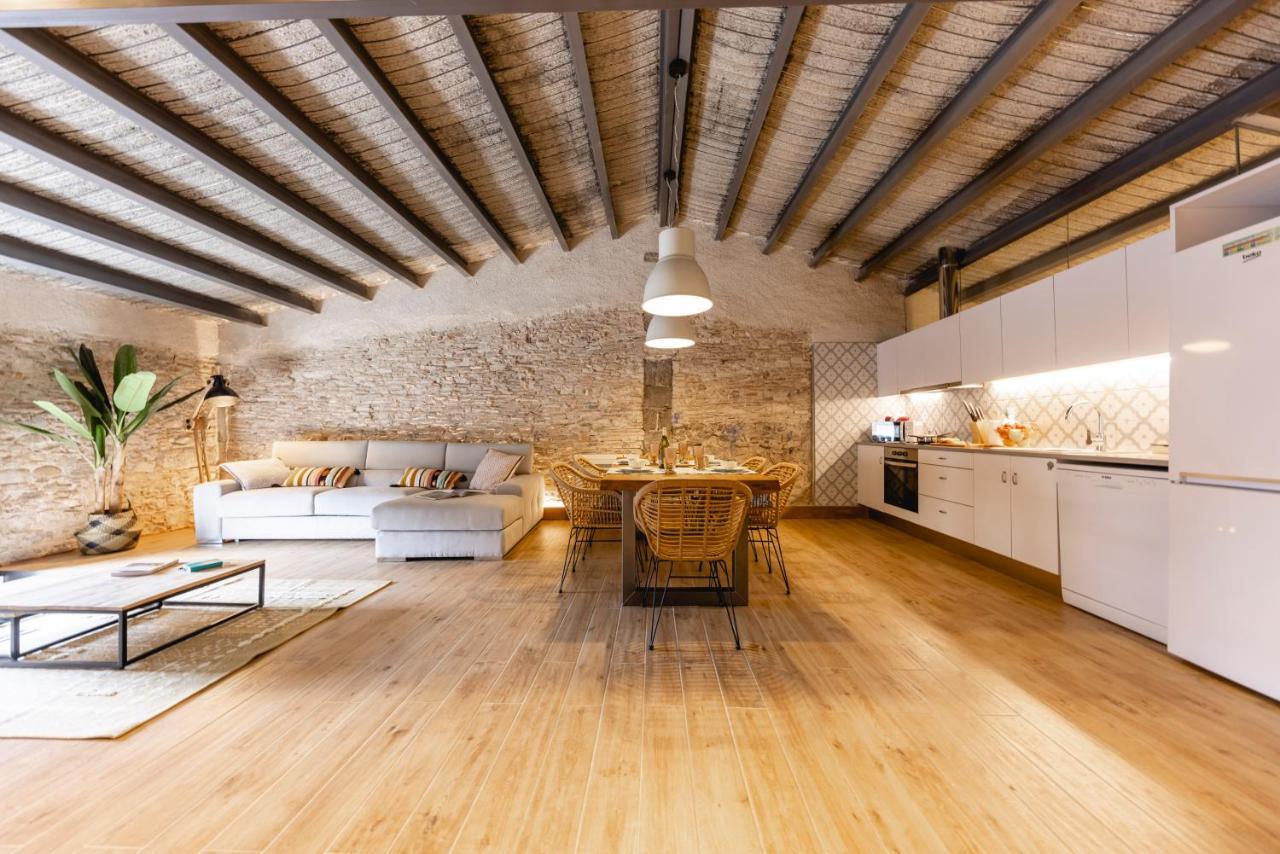 Bravissimo Placa Del Vi, Design Penthouse Girona Eksteriør bilde